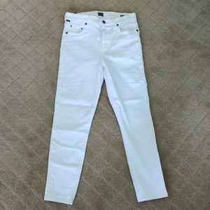 Citizens of Humanity Rocket Crop High Rise Skinny